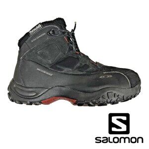 Salomon Avo W+ Thinsulate™ Waterproof Womans Winter Boots Size 7 Lace Up